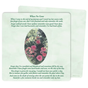 Floral Garden Mini-Album PMC, When I'm Gone