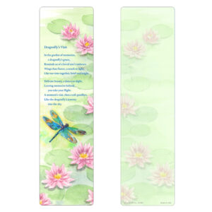 Dragonfly PMC Large Bookmark, Dragonfly's Visit