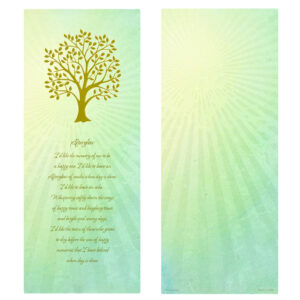 Radiant Tree of Life Extra-Large Bookmark, Afterglow