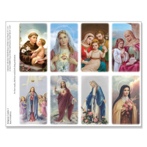 Religious Combo 3 8-up Micro-Perf Prayer Cards