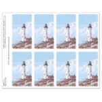 Lighthouse 8-up Micro-Perf Prayer Cards