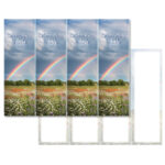 Rainbow Meadow 4-up Micro-Perf Bookmark, Celebrating a Life