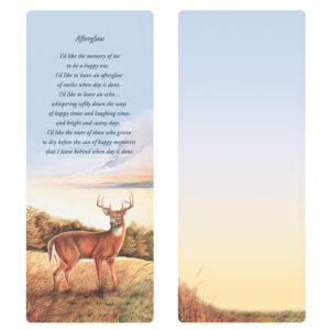 Deer Extra-Large PMC Bookmark, Afterglow
