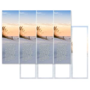 Sandy Beach 4-up Micro-Perf, Afterglow