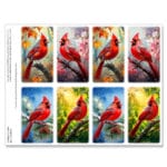 Cardinal Combo 8-up Micro-Perforated Prayer Cards