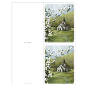 Coming Home 2-up Micro-Perf Memorial Folder