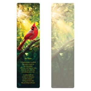 Summer Cardinal Large Bookmark PMC, The Visitor