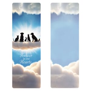 Pets in Heaven PMC Bookmark, Forever in Our Hearts