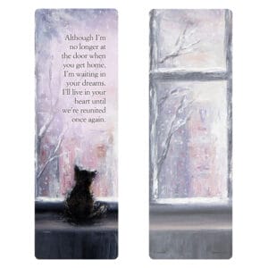 Cat in Window PMC Bookmark, No Longer at the Door