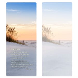 Sandy Beach Extra Large PMC Bookmark, Little by Little