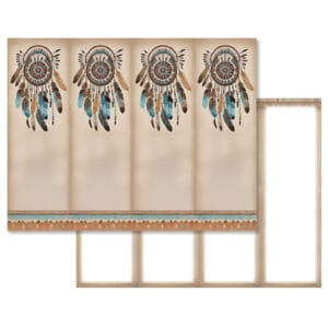 Dreamcatcher 4-up Micro-Perf Bookmarks, No Verse