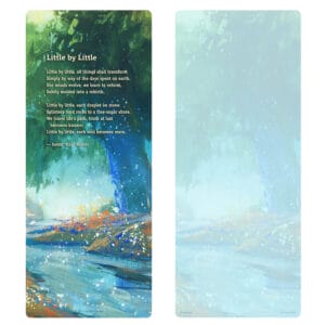 Bright Stream Extra-Large Bookmark PMC, LIttle by Little