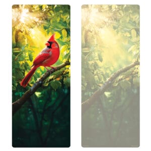 Summer Cardinal Extra Large PMC Bookmark, No Verse