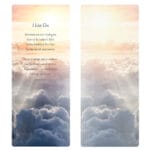 Sunlit Sky Extra Large PMC Bookmark, I Live On