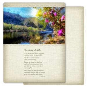 New Day Letter-sized PMC, Song of Life