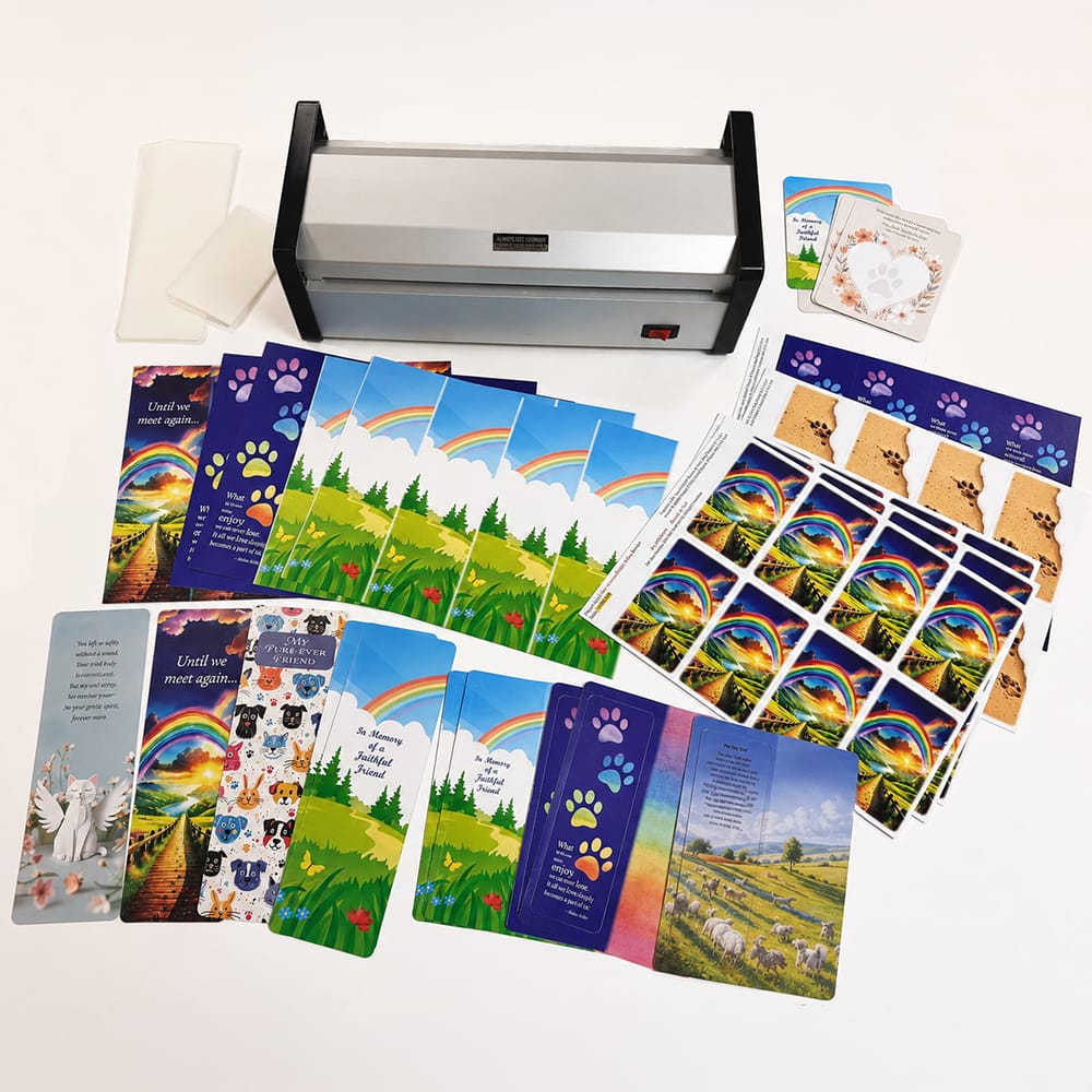 Pet Loss Starter Kit w/ 12" Laminator
