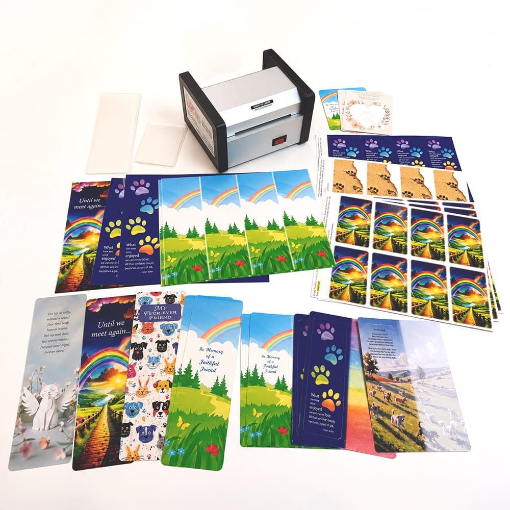 Pet Loss Starter Kit w/ 4" Laminator