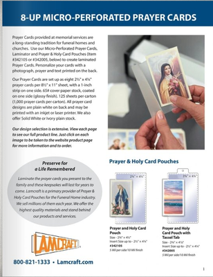 Prayer Card Designs