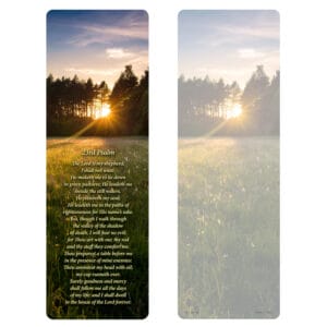 Morning Field PMC Bookmark, 23rd Psalm
