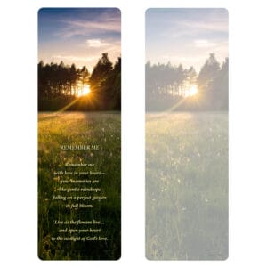 Morning Field PMC Bookmark, Remember Me