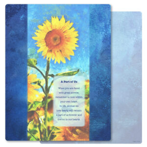 Sunflower Letter-size PMC, A Part of Us