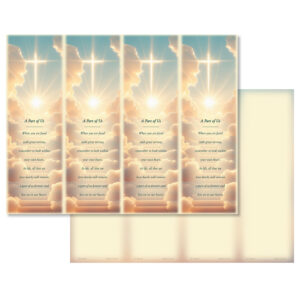 Stairway to Heaven 4-up Micro-Perf Bookmark, A Part of Us