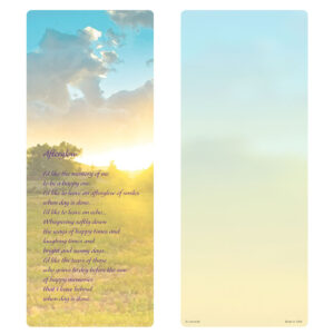 Summer Field Extra-Large Bookmark, Afterglow