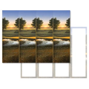 Pond & Pasture 4-up Micro-Perf Bookmark, The Lord's Prayer