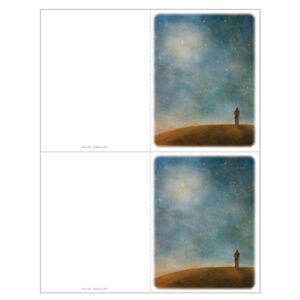 Night Sky 2-up Memorial Folder