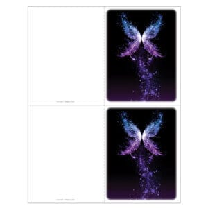 Butterfly of Light 2-up Memorial Folder