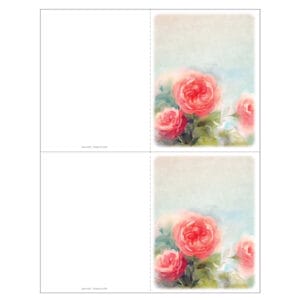 Rose Garden 2-up Memorial Folder